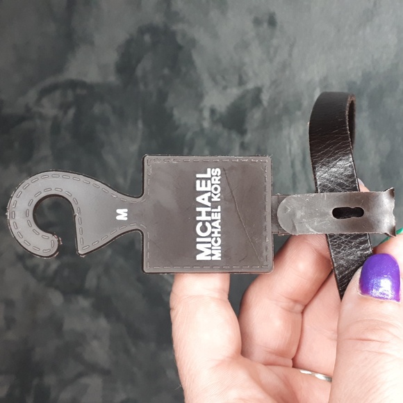 NWOT Michael Kors~Leather Mini Belt Bag - Picture 5 of 6